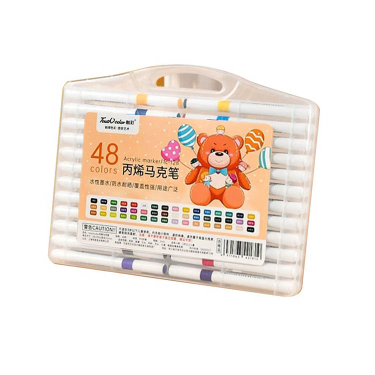 48 Colors No Press-Acrylic Art Marker Pen Set