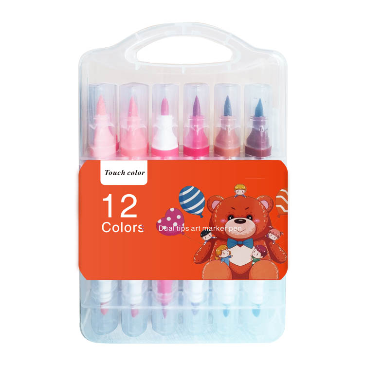 Dual Tips Children water color marker pen